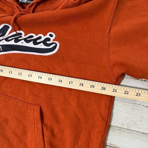 Vintage Y2k Maui Hawaii Orange Blue Hoodie Sweatshirt Mens Size‎ Medium - Picture 5 of 7